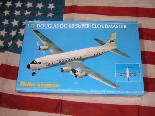 Heller 80315 DC-6 B 'Super-Cloudmaster'  ''ook ML/KNIL decals verk